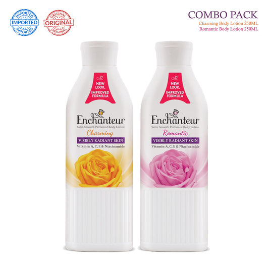 COMBO PACK -Enchanteur Body Lotion  - 250 ML EACH - Original IMPORTED