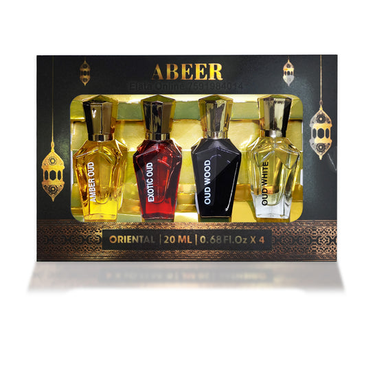 ABEER Oriental Fragrances Gift Pack 80ML(20Ml*4)